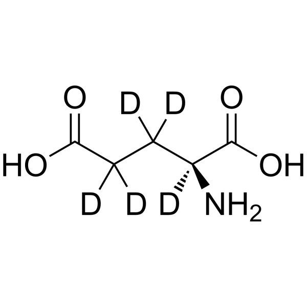 L-Glutamic acid-d5 (L-glutamic acid d5) 2784-50-1